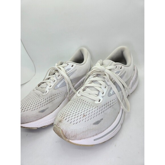 Brooks Adrenaline GTS 23 Shoes Women's 6.5 B White Running Athletic Gym Sneakers - Picture 4 of 8